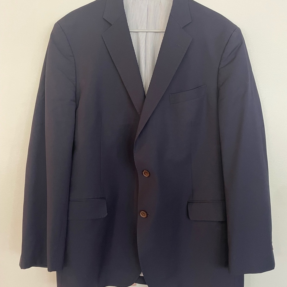 Brooks brothers explorer navy sport coat 45R Madison fit